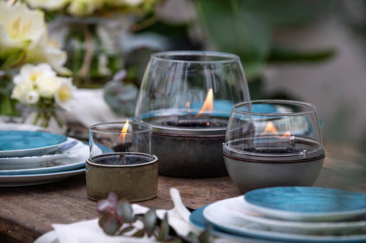 Tulip 18 Reactive Porcelain Groen