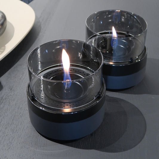 Rosie 14 Black/Smoke Ceramic