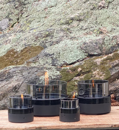 Rosie 18 Black/Smoke Ceramic