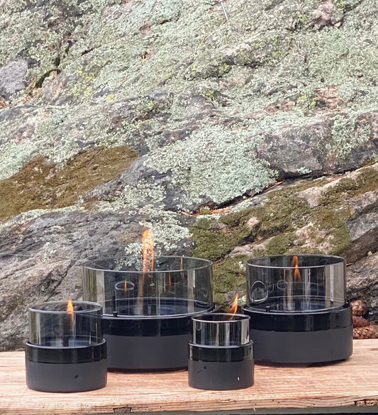 Rosie 18 Black/Smoke Ceramic