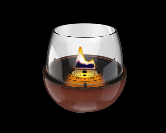 Tulip 18 Reactive Porcelain Amber